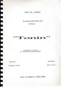 Copertina di Tonin