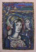 Luisa, mosaico a tecnica ravennate del 1968 dim. cm 123x68,5