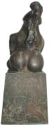La Venerona di Cese-natico, scultura in bronzo del 1961, dim. mm 230 x 220