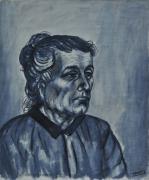 Mondina, inchiostro a tratto del 1952 dim. cm 50,5x42